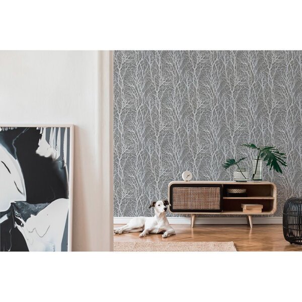Tapete Grau, Silber innova Vliestapete (300943)