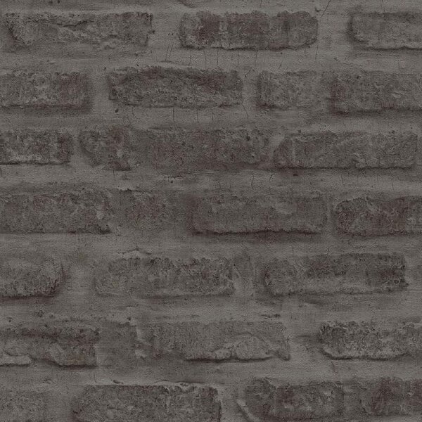 Tapete Braun, Schwarz, Anthrazit AS-Creation Vliestapete (374223)