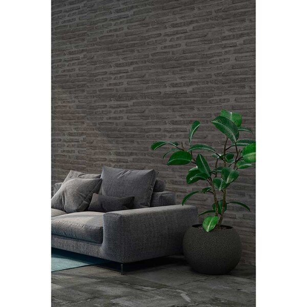 Tapete Braun, Schwarz, Anthrazit AS-Creation Vliestapete (374223)