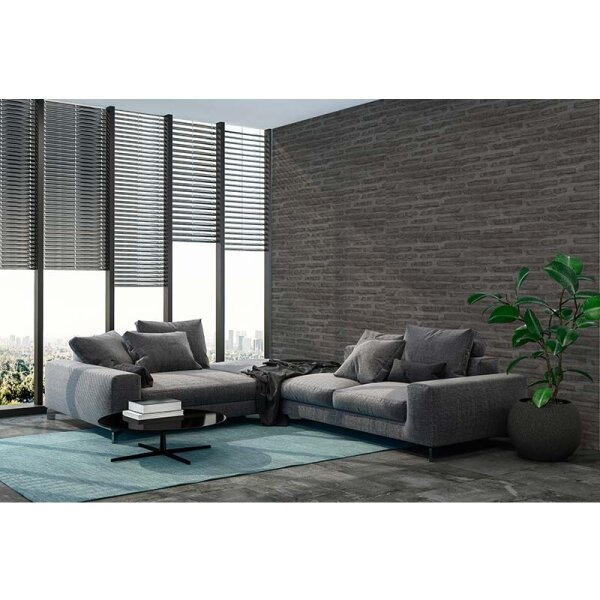 Tapete Braun, Schwarz, Anthrazit AS-Creation Vliestapete (374223)