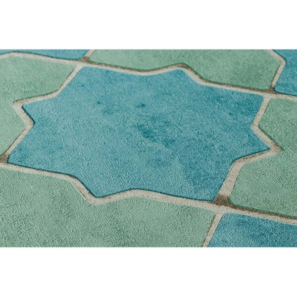 Tapete Grün, Türkis livingwalls Vliestapete (374214)