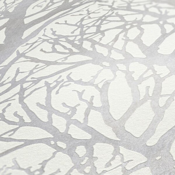 Tapete Weiß innova Vliestapete (300941)