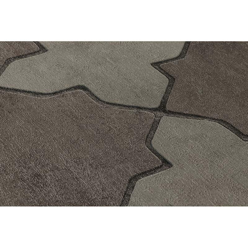 Tapete Braun, Grau, Silber livingwalls Vliestapete (374213)