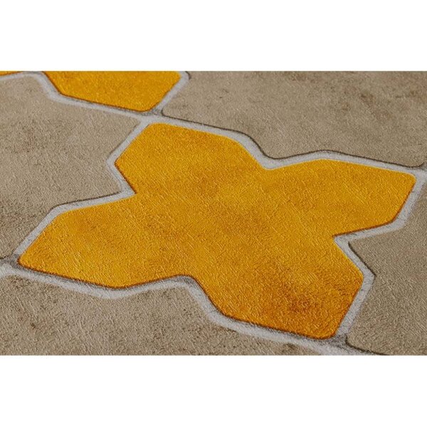 Tapete Braun, Gelb, Vanille livingwalls Vliestapete (374212)