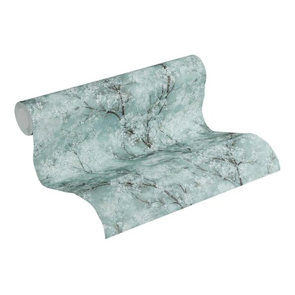 Tapete Türkis livingwalls Vliestapete (374203)