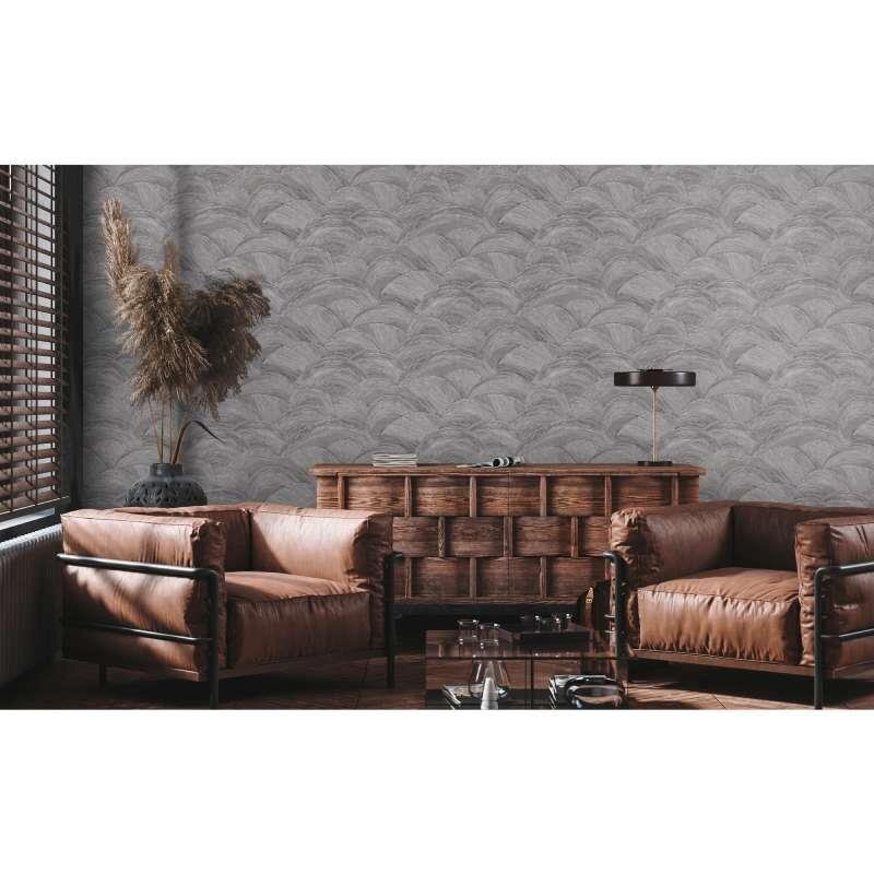 Tapete Grau, Silber livingwalls Vliestapete (391053)