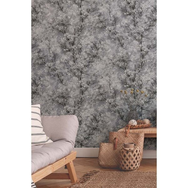 Tapete Grau, Silber livingwalls Vliestapete (374201)
