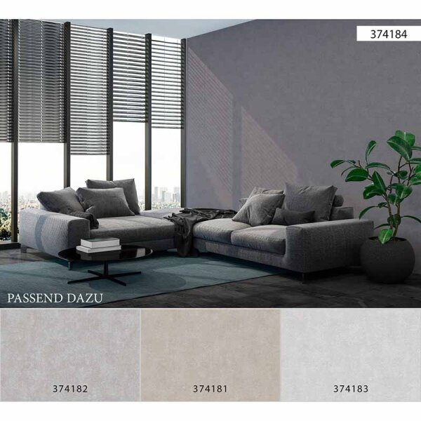 Tapete Grau, Silber AS-Creation Vliestapete (374184)