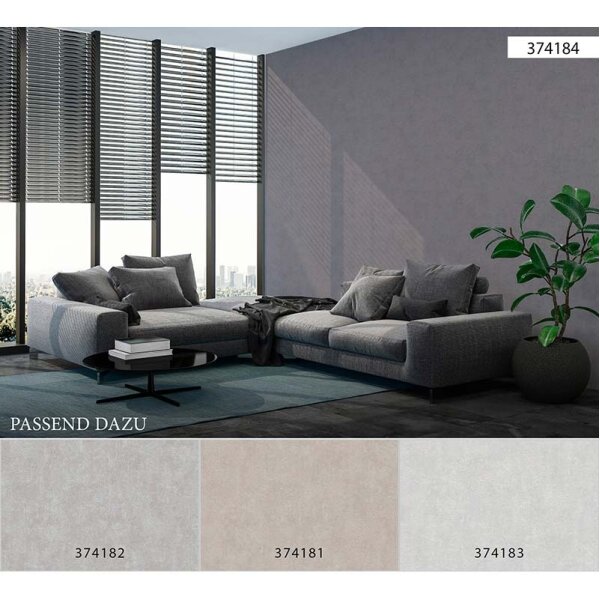 Tapete Grau, Silber AS-Creation Vliestapete (374184)