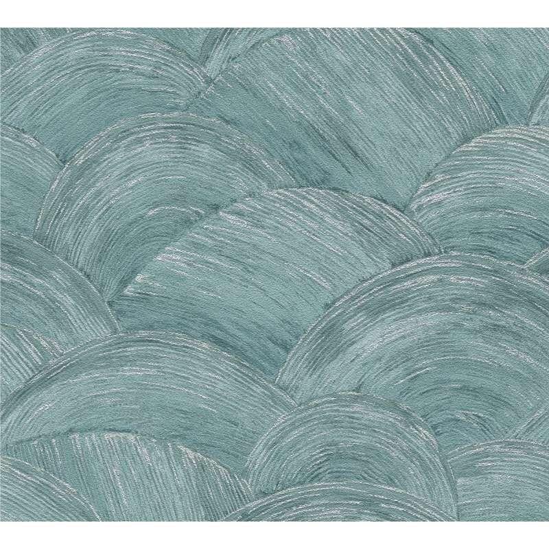 Tapete Blau, Grün, Petrol livingwalls Vliestapete (391052)