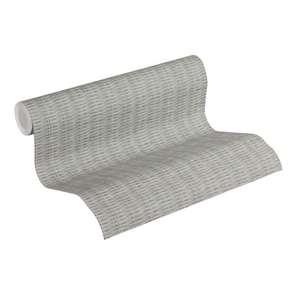 Tapete Grau, Silber livingwalls Vliestapete (373932)