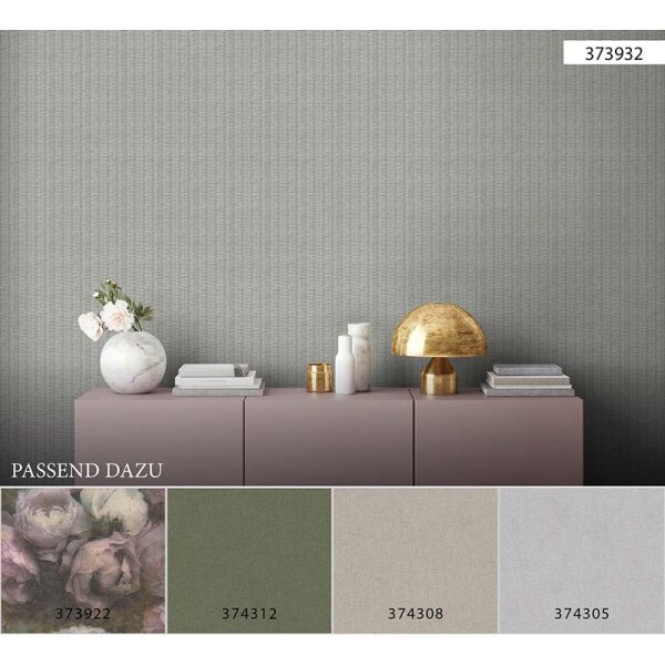 Tapete Grau, Silber livingwalls Vliestapete (373932)