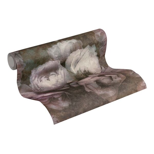 Tapete Bunt, Lila, Flieder livingwalls Vliestapete (373922)