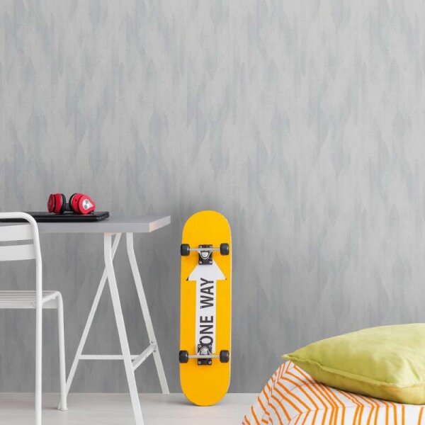 Tapete Grau, Weiß livingwalls Vliestapete (391044)