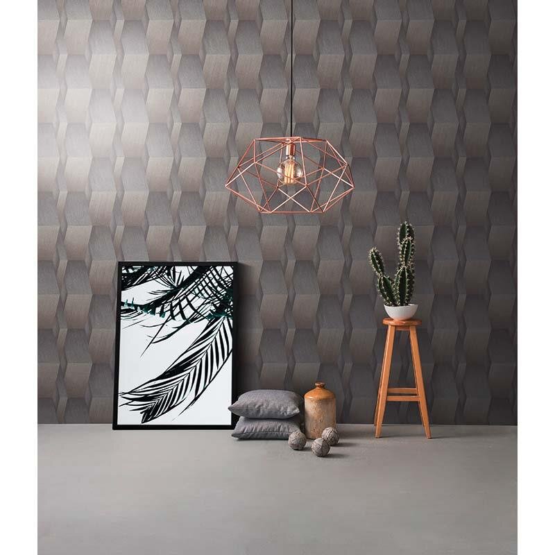 Tapete Gold, Kupfer, Grau, Silber Guido Maria Kretschmer Vliestapete (1004630)