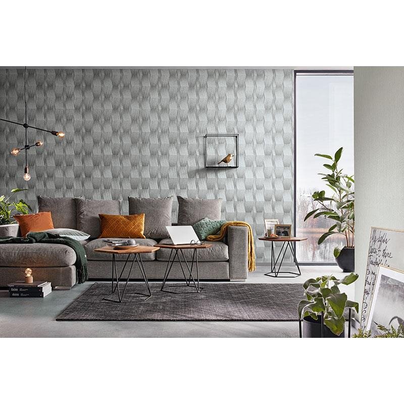 Tapete Grau, Silber Guido Maria Kretschmer Vliestapete (1004610)