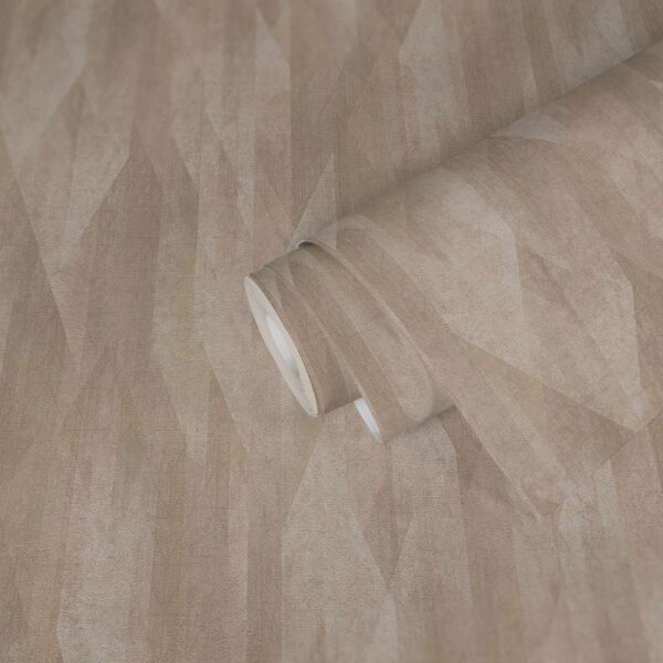 Tapete Beige, Creme, Braun livingwalls Vliestapete (391043)