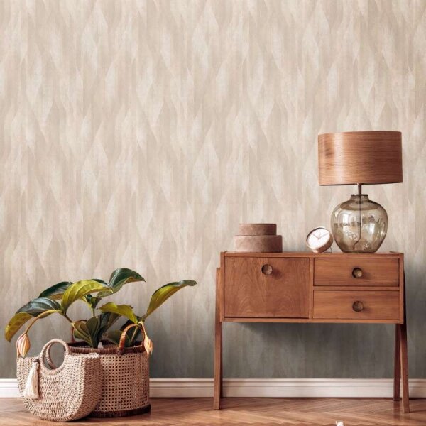 Tapete Beige, Creme, Braun livingwalls Vliestapete (391043)