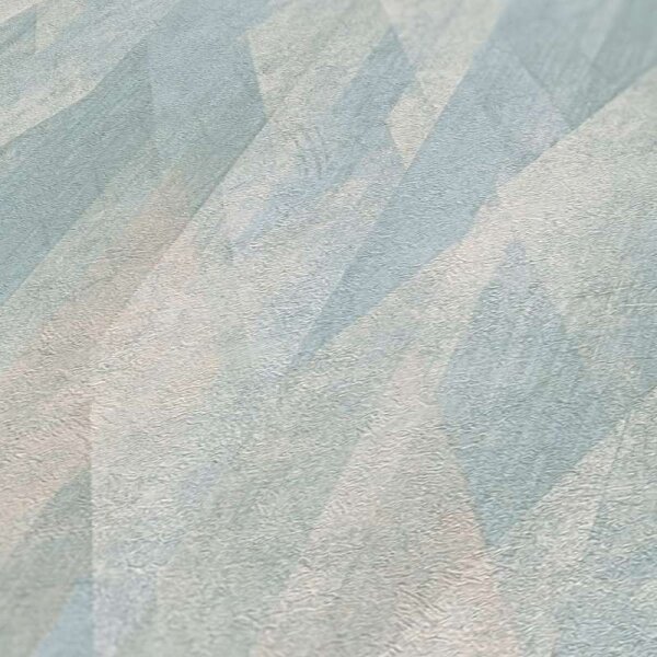 Tapete Blau, Türkis livingwalls Vliestapete (391042)