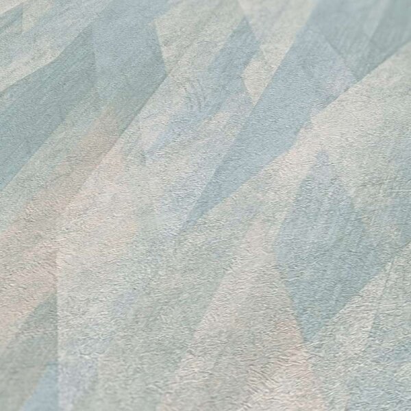 Tapete Blau, Türkis livingwalls Vliestapete (391042)