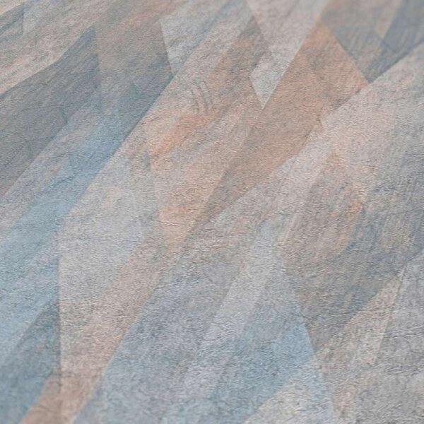 Tapete Blau, Braun livingwalls Vliestapete (391041)