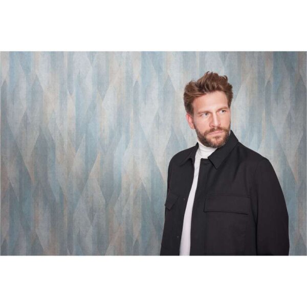 Tapete Blau, Braun livingwalls Vliestapete (391041)