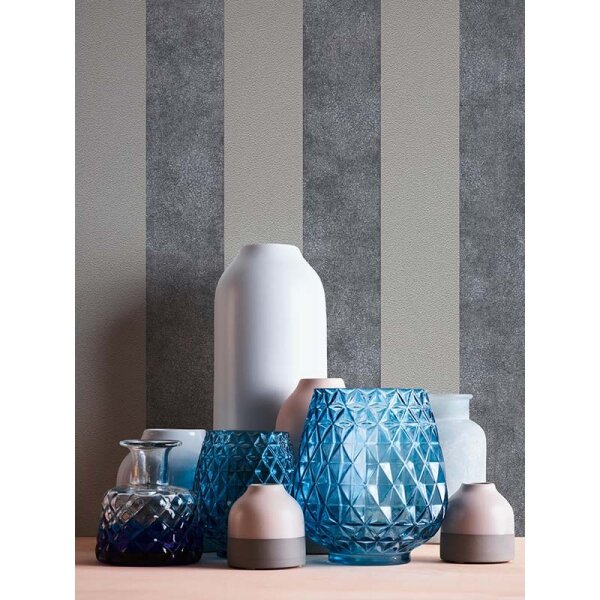 Tapete Grau, Silber livingwalls Vliestapete (372711)