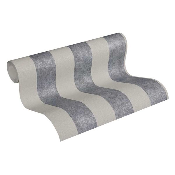 Tapete Grau, Silber livingwalls Vliestapete (372711)