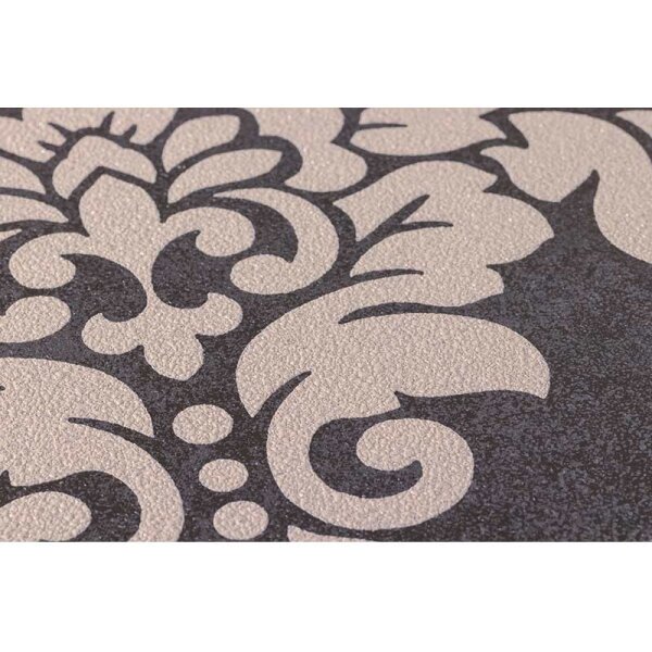 Tapete Beige, Creme, Schwarz, Anthrazit livingwalls Vliestapete (372704)