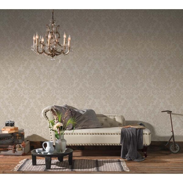 Tapete Beige, Creme livingwalls Vliestapete (372703)