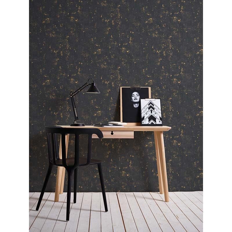 Tapete Gold, Kupfer, Schwarz, Anthrazit AS-Creation Vliestapete (230782)