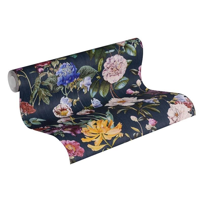 Tapete Blau, Bunt JETTE Vliestapete (373364)