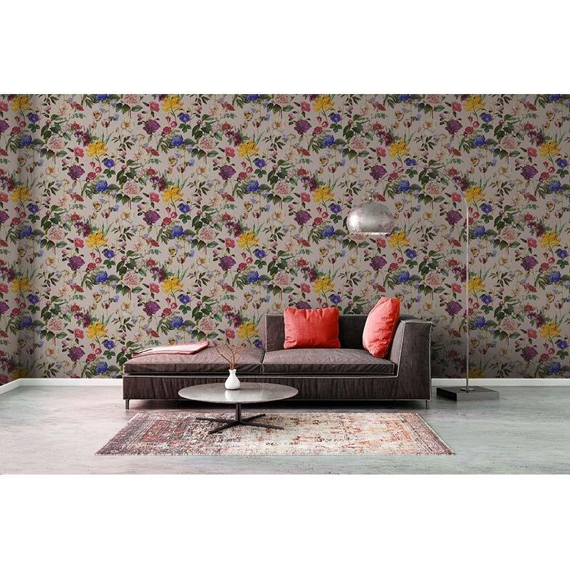 Tapete Bunt, Rosa, Rose JETTE Vliestapete (373363)