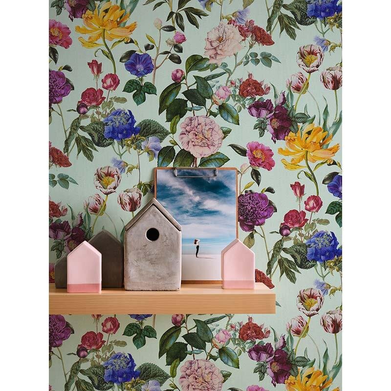 Tapete Bunt, Türkis JETTE Vliestapete (373362)