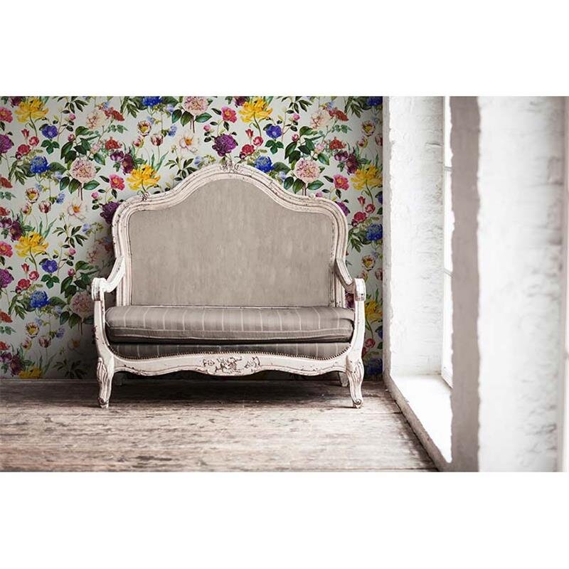 Tapete Bunt, Weiß JETTE Vliestapete (373361)