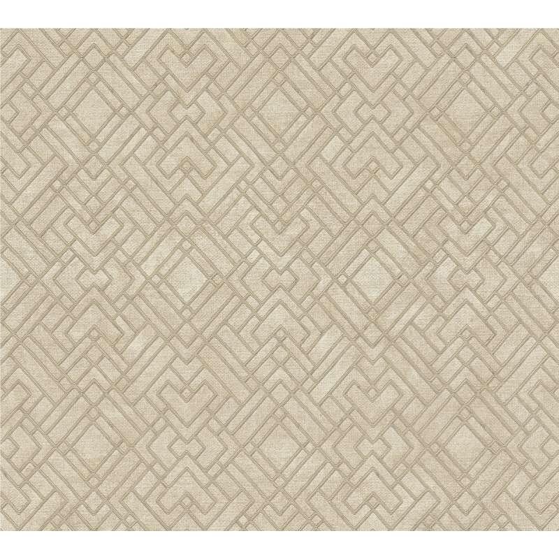 Tapete Beige, Creme, Braun, Gold livingwalls Vliestapete (388283)