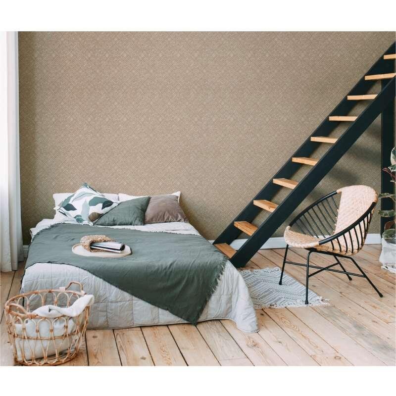 Tapete Beige, Creme, Braun, Gold livingwalls Vliestapete (388283)