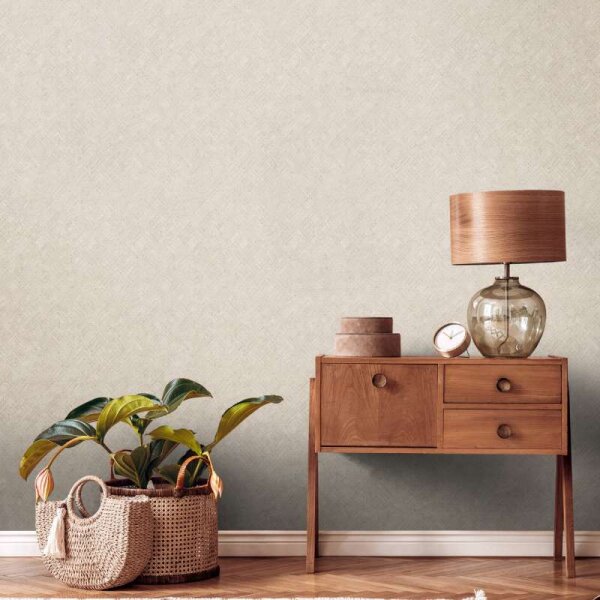 Tapete Beige, Creme, Grau, Silber livingwalls Vliestapete (388282)