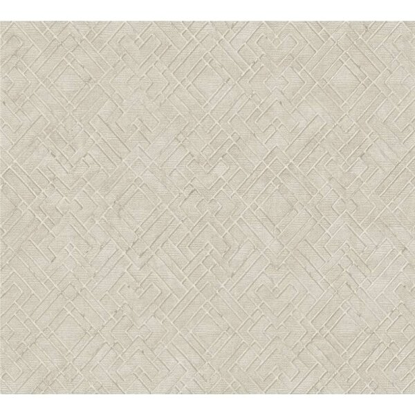 Tapete Beige, Creme, Grau, Silber livingwalls Vliestapete (388282)