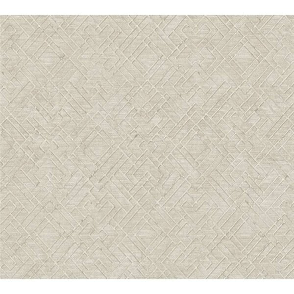 Tapete Beige, Creme, Grau, Silber livingwalls Vliestapete (388282)