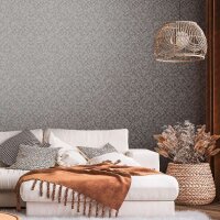 Tapete Grau, Silber, Gold, Schwarz livingwalls...