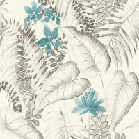 Tapete Grau, Silber, Schwarz, Anthrazit, T&uuml;rkis,...