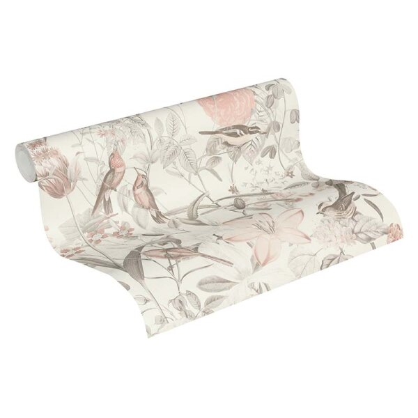 Tapete Grau, Silber, Weiß AS-Creation Vliestapete (372762)