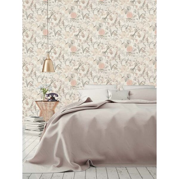 Tapete Grau, Silber, Weiß AS-Creation Vliestapete (372762)