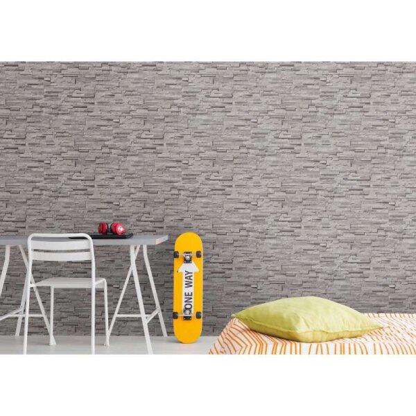 Tapete Grau, Silber livingwalls Vliestapete (388162)