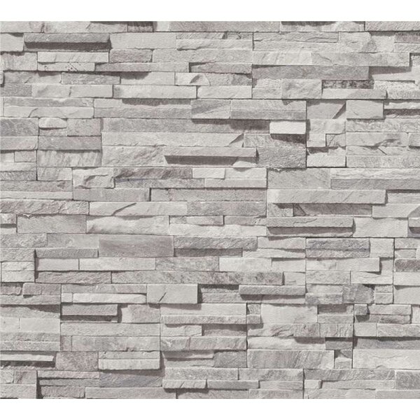 Tapete Grau, Silber livingwalls Vliestapete (388162)