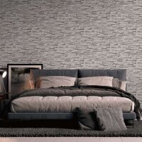 Tapete Grau, Silber livingwalls Vliestapete (388162)