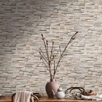 Tapete Beige, Creme, Braun livingwalls Vliestapete (388161)