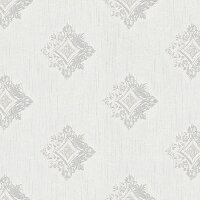 Tapete Wei&szlig;, Grau, Silber Architects Paper...