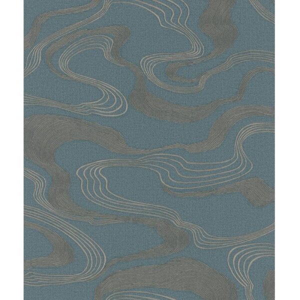 Tapete Blau Marburg Vliestapete (34538)